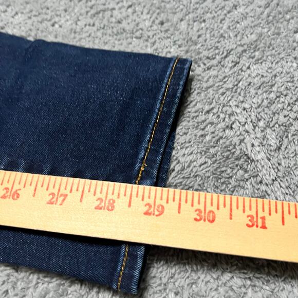 Lagence Jeans Womens 30 (33x29) Slim Ankle Mid Rise Stretch Blue Denim Pants - Picture 9 of 10